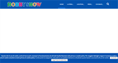 Desktop Screenshot of hobbyshow.it